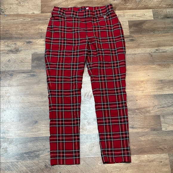 Tommy Hilfiger Lightweight Plaid Pants - Picture 1 of 3